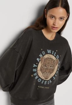 ONLY ONLLUCINDA ANIMAL HEAD - Sweatshirt - Black -Mode Verkauf 0014e25ae1d944089c0013a455cfa267