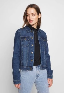 ONLY ONLWESTA JACKET - Jeansjacke - Dark Blue Denim