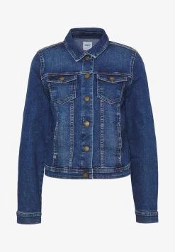 ONLY ONLWESTA JACKET - Jeansjacke - Dark Blue Denim 12 ONLY ONLWESTA JACKET - Jeansjacke - Dark Blue Denim -Mode Verkauf 0152d67ac985484aace800a62ab89e21