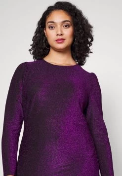 ONLY CARMAKOMA CARMELANIA GLITTER - Bluse - Acai -Mode Verkauf 02384f7a12824aa692e28218f907a5ca