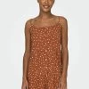 ONLY TRÄGER - Freizeitkleid - Ginger Bread