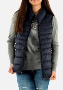 ONLY Weste - Bleu -Mode Verkauf 056e1c2ae60c4a54a563e990faeb6c94