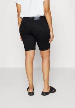 ONLY CARMAKOMA CARTHUNDER REG LONG - Jeans Shorts - Black -Mode Verkauf 05b34724bb5c49d68c7c0ebb499e4e4c