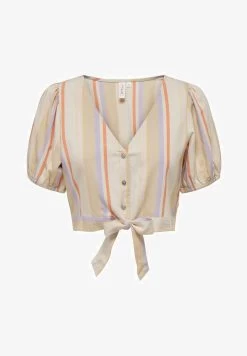 ONLY ONLTINE SS KNOT BUTTON - Bluse - Whitecap Gray/clear Sky/purple Rose/sundress 12 ONLY ONLTINE SS KNOT BUTTON - Bluse - Whitecap Gray/clear Sky/purple Rose/sundress -Mode Verkauf 08883b14ac4a44209554b9d7b18da921