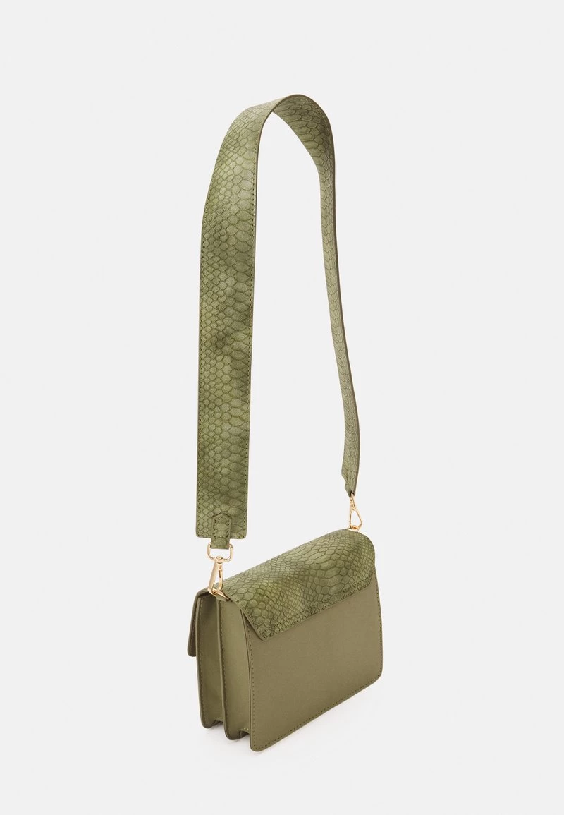ONLY ONLSARAH SNAKE CROSSOVER BAG - Umhängetasche - Olive Branch 4 ONLY ONLSARAH SNAKE CROSSOVER BAG - Umhängetasche - Olive Branch – Bild 2