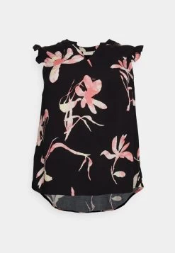 ONLY CARMAKOMA Ohne Ärmel Curvy Print - Top - Black -Mode Verkauf 09685c9e3c8940589a40cfd965a5bebe