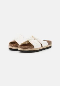 ONLY Shoes ONLMIRA KNOTTED SLIPPER - Pantolette Flach - White -Mode Verkauf 099cbad211df414196d76804a9bb4b48