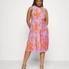 ONLY CARMAKOMA CARELEMA PLISSE DRESS PLUS SIZE - Freizeitkleid - Purple -Mode Verkauf 0ad72049269c4f25b3ce0a96eb1975f3