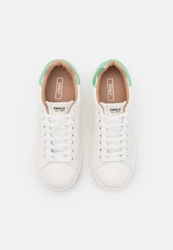 ONLY Shoes SHILO CLASSIC - Sneaker Low - White/green -Mode Verkauf 0ad8e82b63654d05a340843f2dc8ef01