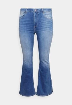 ONLY CARMAKOMA CARWILLY FLARED - Jeans Bootcut - Medium Blue Denim -Mode Verkauf 0b8e0fd119584d7bb7cded14fd1cd5a5
