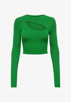 ONLY PEEK-A-BOO - Strickpullover - Green Bee 13 ONLY PEEK-A-BOO - Strickpullover - Green Bee -Mode Verkauf 0dee34b2d16f483c890620bdb74f8d2e