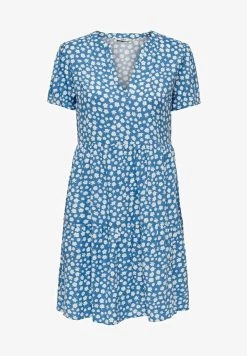 ONLY ZALLY LIFE S/S THEA NOOS PTM - Freizeitkleid - Campanula -Mode Verkauf 105c3001b25a4712ad334558c4cb911f