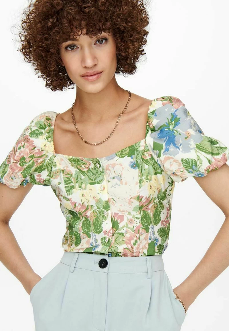 ONLY 2/4 ÄRMELIGES - Bluse - Tofu 6 ONLY 2/4 ÄRMELIGES - Bluse - Tofu – Bild 4