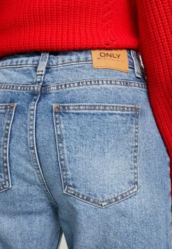 ONLY ONLEMILY ANKLE - Jeans Straight Leg - Medium Blue Denim -Mode Verkauf 13bec20a760b4864b3cfc6dc863bb700