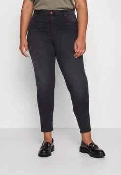 ONLY CARMAKOMA CARANTE LIFE REG PUSH UP - Jeans Skinny Fit - Black -Mode Verkauf 14457f4edbd34eb093b1dc542e75172f