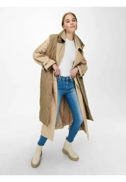 ONLY ONLCHLOE DOUBLE OTW NOOS - Trenchcoat - Tannin -Mode Verkauf 153b5191214e48fb88a2eb78c0166e6f