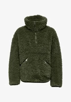 ONLY SHERPA - Fleecepullover - Pumice Stone -Mode Verkauf 177d14df06e2464393b8b36a7ab3f25c