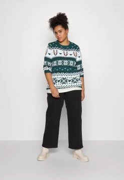 ONLY CARMAKOMA CARXMAS - Strickpullover - Shady Glade -Mode Verkauf 19929c09799a4de7882133b00cab9d7c