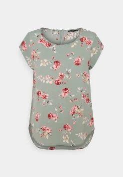 ONLY VIC AOP NOOS - Bluse - Chinois Green/red 12 ONLY VIC AOP NOOS - Bluse - Chinois Green/red -Mode Verkauf 19c2e9ba14c347ceaf8eab573a681a38