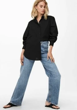 ONLY BASIC BUSINESS ONLN - Hemdbluse - Schwarz -Mode Verkauf 1a5832e15a214deb8b590ad83a9be125
