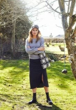 ONLY CARMAKOMA ROCK LANGER - Bleistiftrock - Black -Mode Verkauf 1cd2816763d84092bddb72229513dc4a