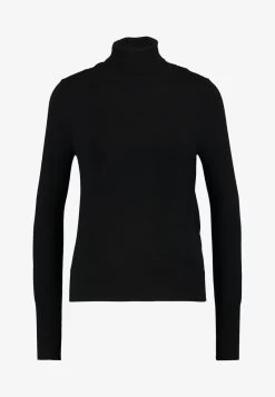 ONLY ONLVENICE ROLL - Strickpullover - Black -Mode Verkauf 1d31592c2306406dba7ae3f61ef29bbc