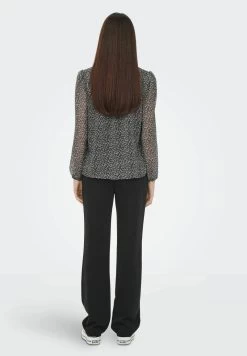 ONLY DITSY - Bluse - Schwarz -Mode Verkauf 1ffcd1263fd14b94a6e42cc7d604028e