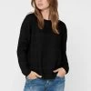 ONLY DÜNNER LANGARM BASIC STRETCH SWEATER ONLCAVIAR - Strickpullover - Schwarz -Mode Verkauf 207d4f77e4b247789d30b42f8bc4046a