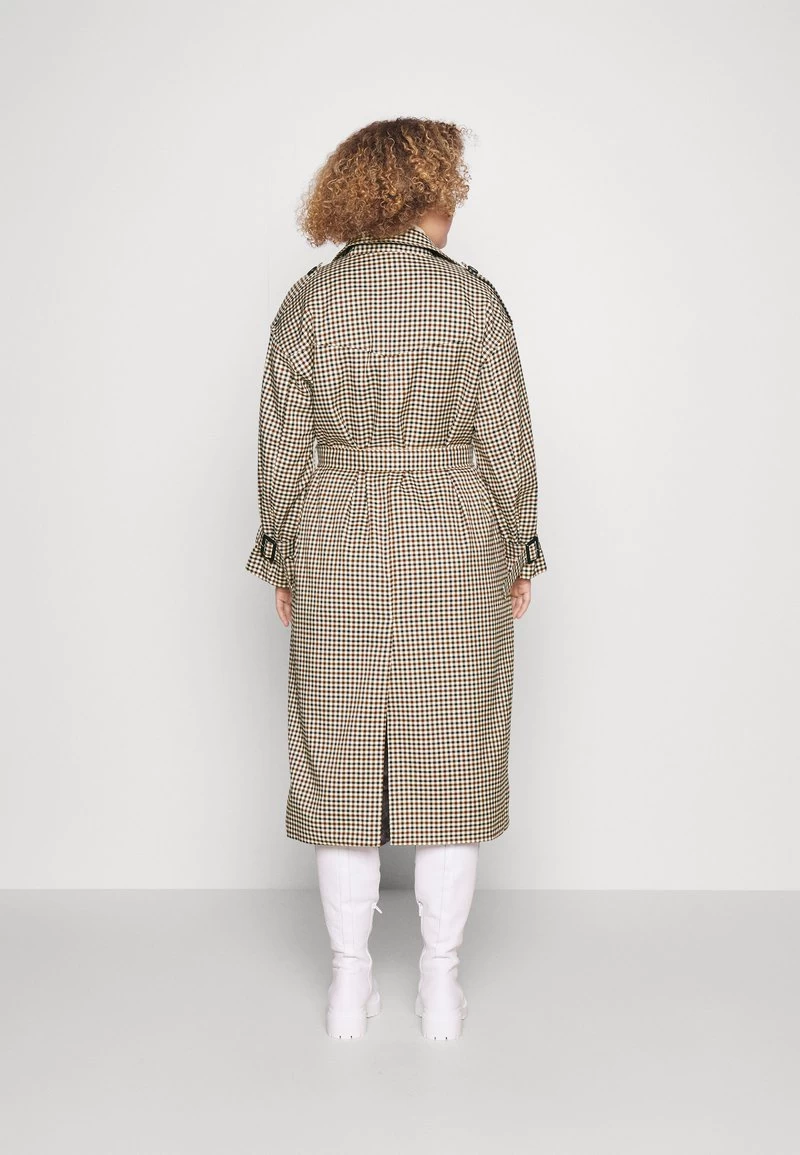 ONLY CARMAKOMA CARCHLOE - Trenchcoat - Rubber 5 ONLY CARMAKOMA CARCHLOE - Trenchcoat - Rubber – Bild 3