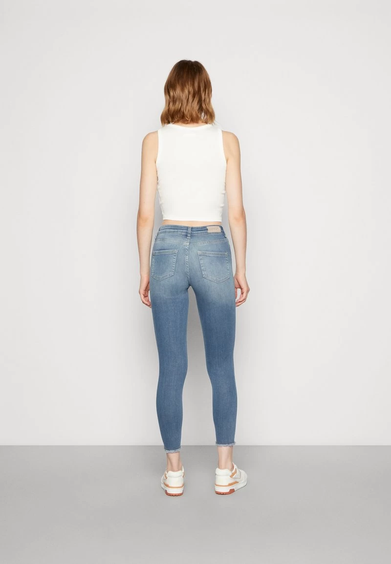 ONLY ONLBLUSH MID SKINNY ANKRAW - Jeans Skinny Fit - Special Blue Grey Denim 5 ONLY ONLBLUSH MID SKINNY ANKRAW - Jeans Skinny Fit - Special Blue Grey Denim – Bild 3