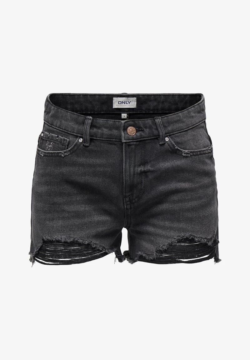 ONLY KURZE HIGH WAIST DESTROYED ONLPACY - Jeans Shorts - Schwarz 8 ONLY KURZE HIGH WAIST DESTROYED ONLPACY - Jeans Shorts - Schwarz – Bild 6