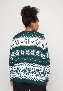 ONLY CARMAKOMA CARXMAS - Strickpullover - Shady Glade -Mode Verkauf 2444caa3c8a247d5b837f1908fd1d4b8