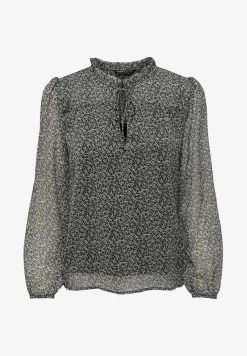 ONLY DITSY - Bluse - Schwarz -Mode Verkauf 247c7df48e9f4080afd9a10413d32533