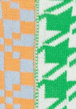 ONLY ONLMIX BLOCK CROPPED - Strickpullover - Blue/pattern Mix -Mode Verkauf 260762b263c94ebc9fc66378069054f3