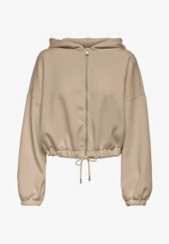 ONLY ÜBERGANGS BASIC FITNESS ONLSCA - Sweatjacke - Beige -Mode Verkauf 261fd39ab7ed46578333e73cf534eb4a 1