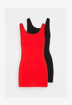 ONLY ONLLIVE LOVE NEW LONG 2 PACK - Top - Black/high Risk Red -Mode Verkauf 2be0a837a1a24c2aa8a3526e485d891a