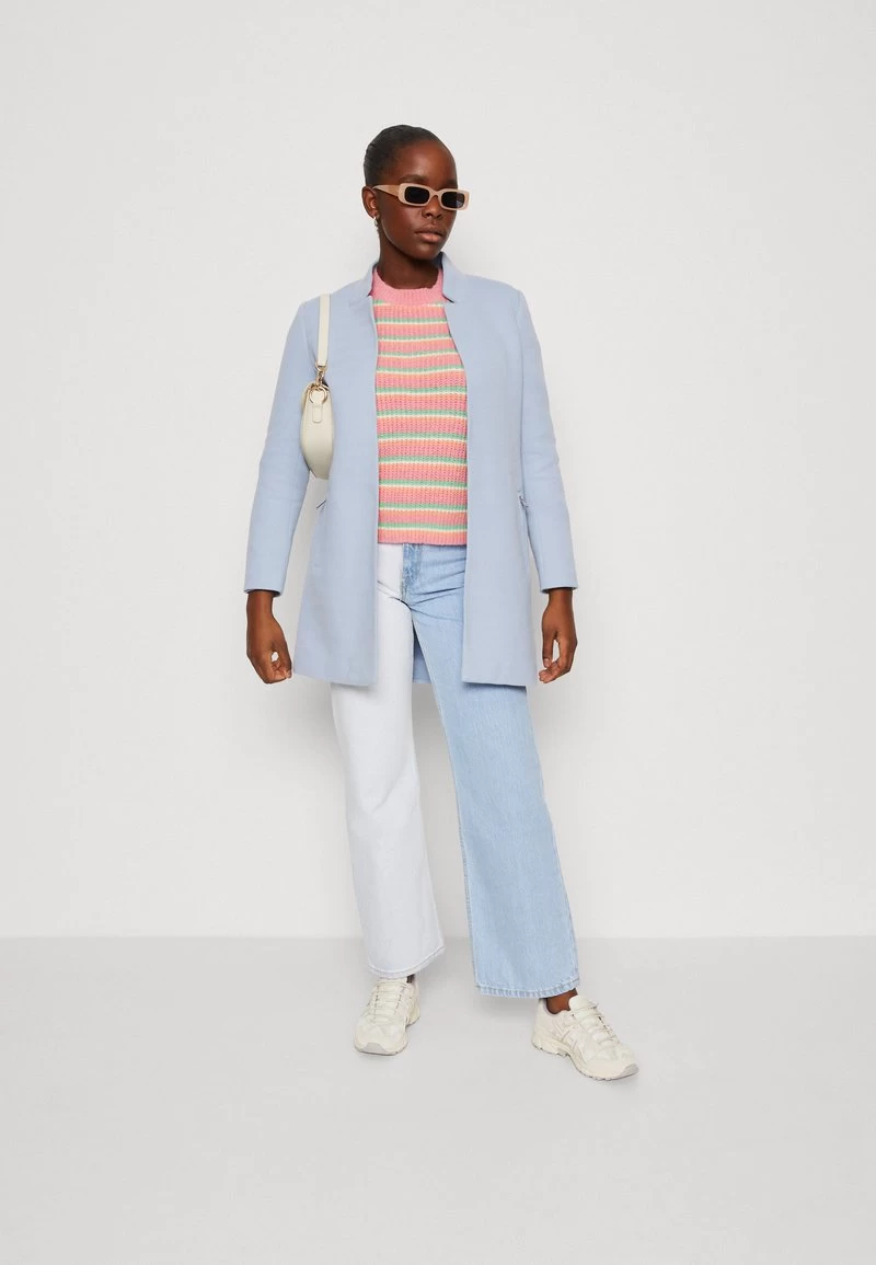 ONLY Kurzmantel - Blue Blizzard White Melange 4 ONLY Kurzmantel - Blue Blizzard White Melange – Bild 2