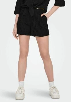ONLY HIGH WAIST - Shorts - Black