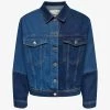 ONLY BLOCK STRETCH ÜBERGANGS VINTAGE O - Jeansjacke - Blau