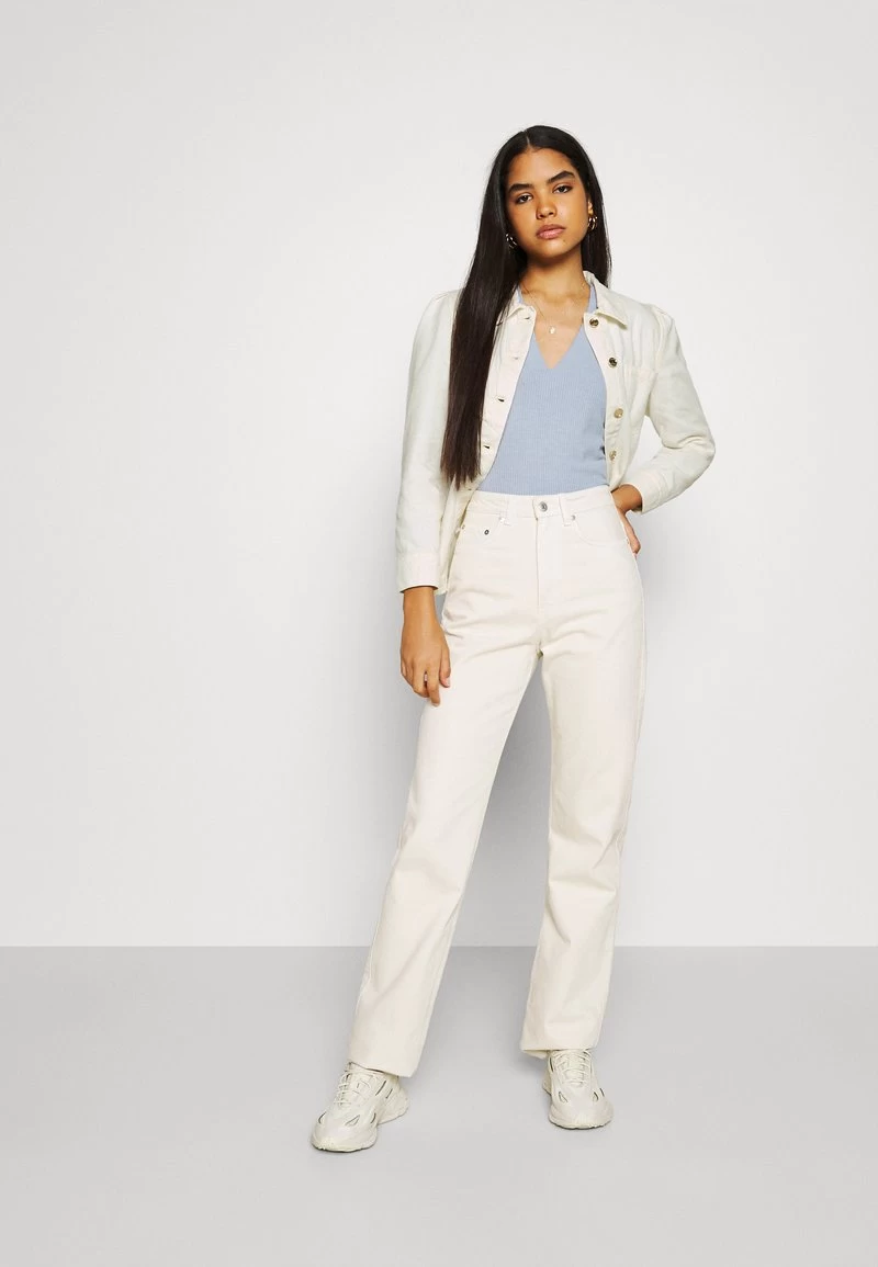 ONLY ONLMELROSE JACKET YORK - Jeansjacke - Ecru 4 ONLY ONLMELROSE JACKET YORK - Jeansjacke - Ecru – Bild 2