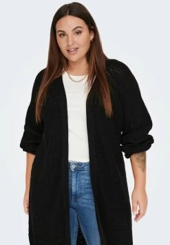 ONLY CARMAKOMA LANGARM CARMIRLA - Strickjacke - Schwarz -Mode Verkauf 2ffce379908148d9a9b5f6daa4fe9d5a