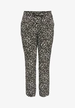 ONLY CARMAKOMA CURVY PRINT - Stoffhose - Black -Mode Verkauf 3101d082c2504491af8a79a5a673767b