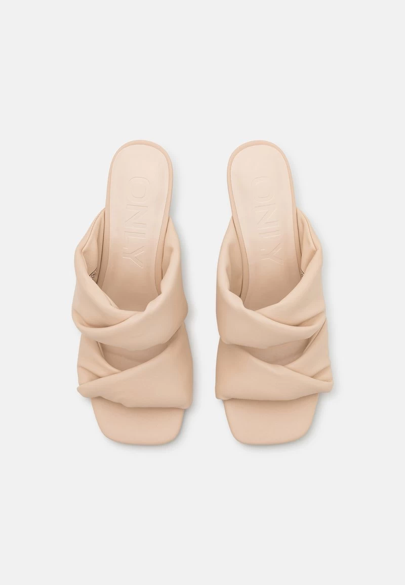 ONLY Shoes ONLALYSSA TWISTED - Pantolette Hoch - Beige 8 ONLY Shoes ONLALYSSA TWISTED - Pantolette Hoch - Beige – Bild 6