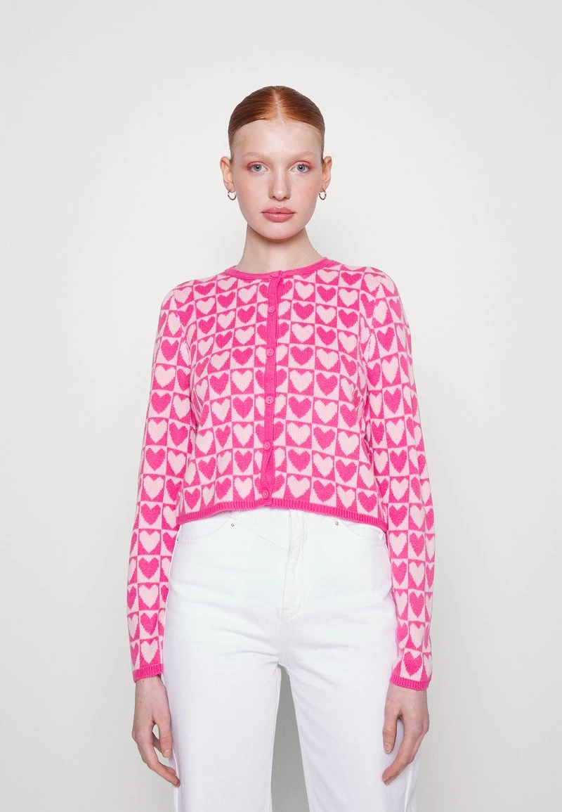 ONLY ONLLOVE CARDIGAN - Strickjacke - Fuchsia Purple 3 ONLY ONLLOVE CARDIGAN - Strickjacke - Fuchsia Purple