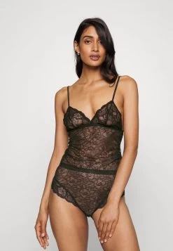 ONLY ONLTATUM SINGLET BRIEF SET - Unterhemd/-shirt - Black