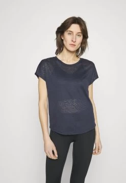 Only Play ONPJIES LOOSE BURNOUT TEE - T-Shirt Print - Blue Nights