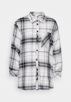 ONLY ONLKAROLINA CHECK - Hemdbluse - Black/cloud Dancer -Mode Verkauf 35b41fdaa9f94f5b9e15c2c6f59da6c6