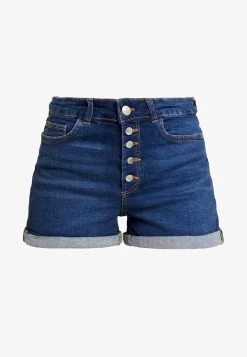 ONLY ONLHUSH BUTTON BOX - Jeans Shorts - Medium Blue Denim 11 ONLY ONLHUSH BUTTON BOX - Jeans Shorts - Medium Blue Denim -Mode Verkauf 3620bae3d245413cade59065afc3009e