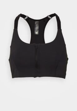 Only Play ONPBOTILDA NEW ZIP BRA - Sport-BH Mit Mittlerer Stützkraft - Black -Mode Verkauf 3789292a6f4944958edd9e58c36262fe