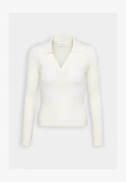 ONLY ONLSVALA COLLAR - Strickpullover - Cloud Dancer -Mode Verkauf 37ed1605bd2b429e853bcc191a814fd6